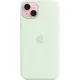 Чехол для мобильного телефона Apple iPhone 15 Plus Silicone Case with MagSafe - Soft Mint,Model A3124 (MWNG3ZM/A)