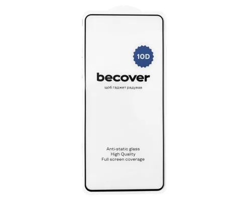Скло захисне BeCover ZTE Blade V50 Vita 10D Black (711832)