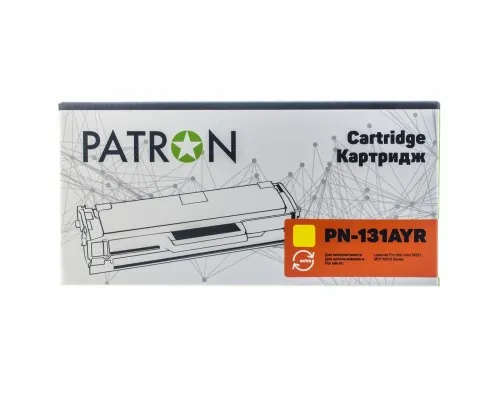 Картридж Patron HP CLJ CF212A для M251/M276 Yellow, Extra (PN-131AYR)