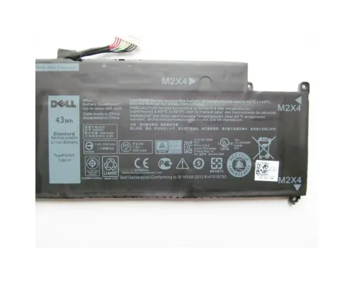 Аккумулятор для ноутбука Dell Latitude E7370 P63NY, 43Wh (5381mAh), 4cell, 7.6V, Li-ion (A47223)