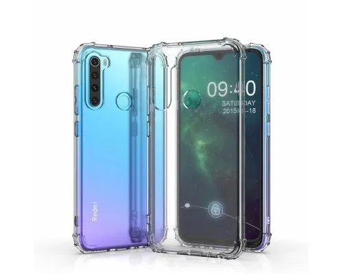 Чехол для мобильного телефона BeCover Anti-Shock Gradient Glass Xiaomi Redmi Note 8T Clear (704542)