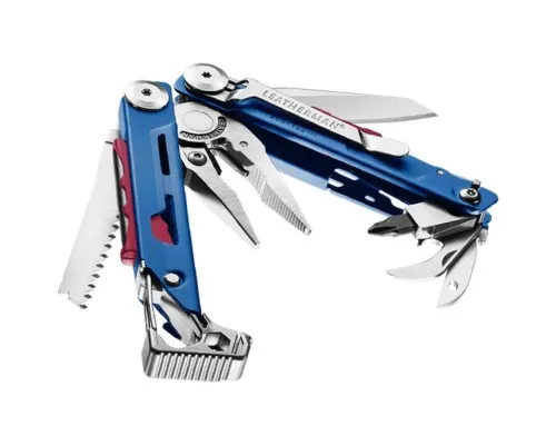 Мультитул Leatherman SIGNAL COBALT, синтетический чехол, картонна коробка (832741)