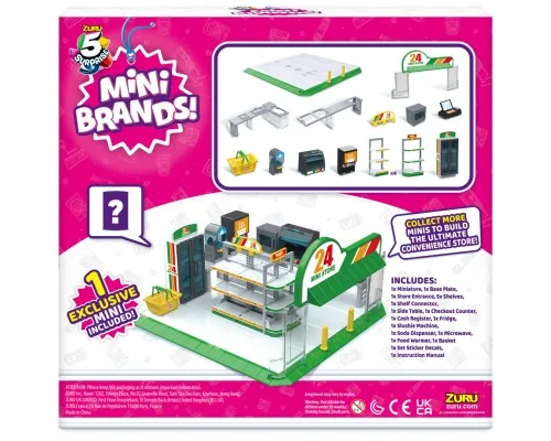 Игровой набор Zuru Mini Brands Supermarket Магазин у дома (77206)