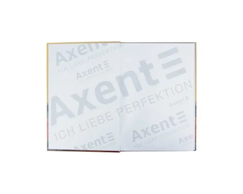 Книга записная Axent Waves А4, 96 листов, клеточка, бронзовая (8422-563-A)