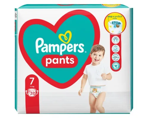 Підгузки Pampers Pants Розмір 7 (17+ кг) 32 шт (8006540374559)