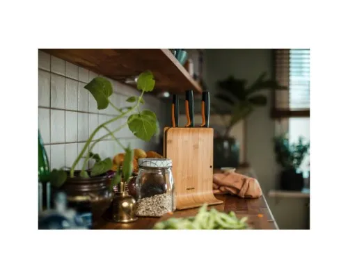 Набір ножів Fiskars Functional Form Bamboo 3 шт (1057553)