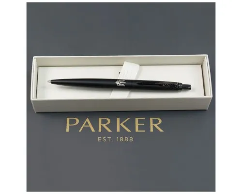 Ручка кулькова Parker JOTTER 17 XL UKRAINE Monochrome Black BT BP Тризуб (12432_TR)