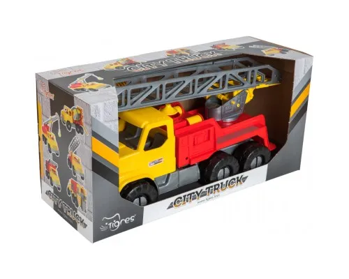 Спецтехника Tigres Авто City Truck пожарный в коробке (39367)