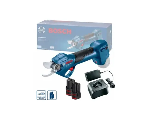 Секатор Bosch Pro Pruner, 12V, 2х3Ah (0.601.9K1.021)