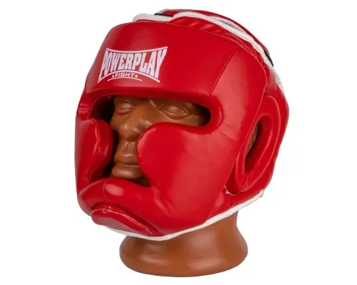 Боксерський шолом PowerPlay 3100 PU Червоний S (PP_3100_S_Red)
