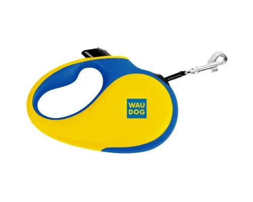 Повідок для собак WAUDOG R-leash Colors of freedom світловідбиваюча стрічка М 5 м (382-4020)