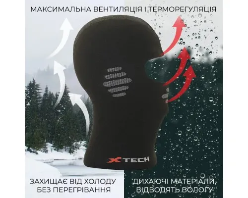 Балаклава X-Tech Sottocasco Game Over Чорна (Sottocasco_Game_Over)