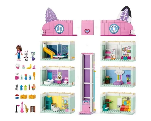 Конструктор LEGO Gabbys Dollhouse Кукольный домик Габби 498 деталей (10788)