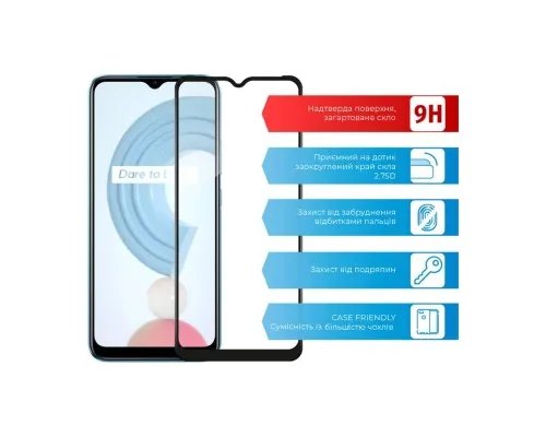 Скло захисне ACCLAB Full Glue Realme C21Y (1283126518393)