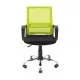 Офісне крісло Richman Джина Хром Піастра Сітка чорна + зелена (ADD0003093)