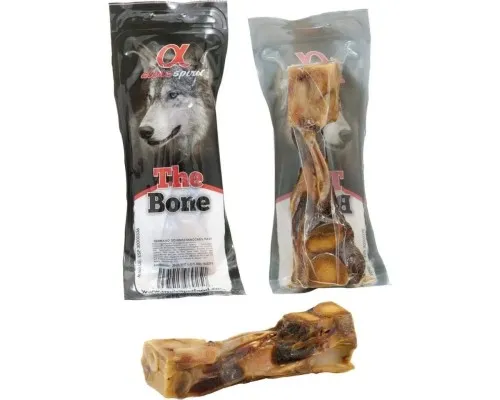 Ласощі для собак Alpha Spirit Ham Bone Maxi Vacuum 20 см (8437015969251)
