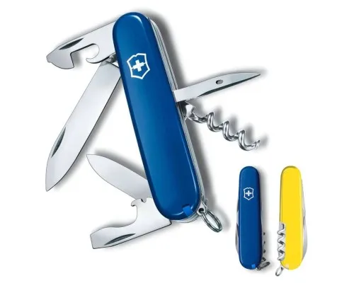 Ніж Victorinox Spartan Ukraine 91 мм Синьо-Жовтий (1.3603.2.8)