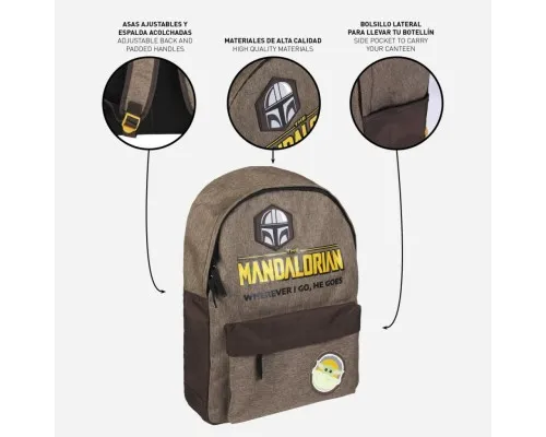 Рюкзак шкільний Cerda Star Wars Mandalorian - Casual Urban Backpack (CERDA-2100003718)