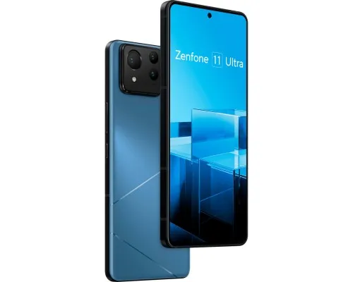 Мобільний телефон ASUS Zenfone 11 Ultra 16/512Gb Blue (90AI00N7-M001H0)