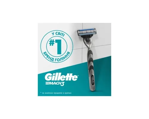 Бритва Gillette Mach3 с 12 сменными картриджами (7702018425853)