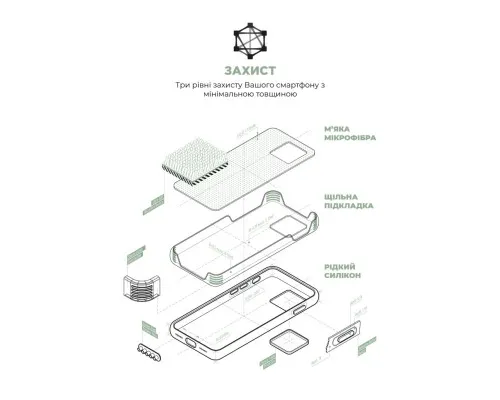 Чехол для мобильного телефона Armorstandart ICON2 MagSafe Apple iPhone 15 Pro Soft Mint (ARM77006)