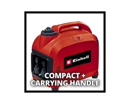 Генератор Einhell інверторний TC-IG 2000, 230В (1 фаза), 1.8/2kW, ручний старт, 21.6кг (4152590)