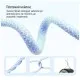 Дата кабель USB-C to USB-C 1.0m 60W 3.0А blue ColorWay (CW-CBPDCC061-BL)