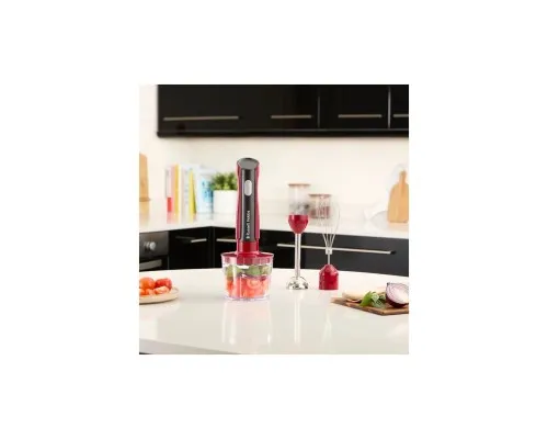 Блендер Russell Hobbs Hobbs заглибний Desire Red, 500Вт, чаша-500мл, вінчик, міні-подріб. (27140-56)