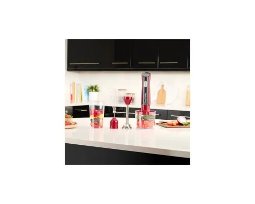 Блендер Russell Hobbs Hobbs заглибний Desire Red, 500Вт, чаша-500мл, вінчик, міні-подріб. (27140-56)