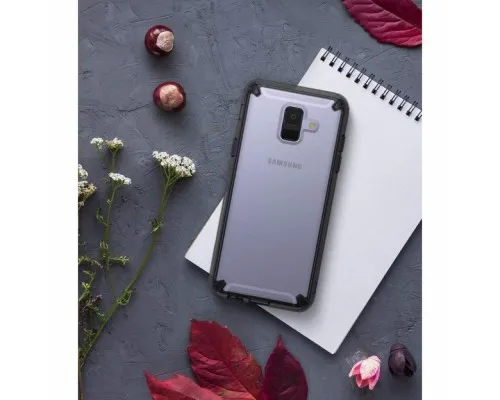 Чохол до мобільного телефона Ringke Fusion Samsung Galaxy A6 Smoke Black (RCS4438)