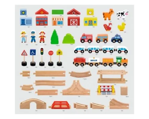 Залізниця Viga Toys 90 деталей (50998)