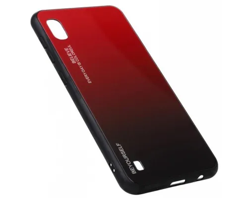 Чехол для мобильного телефона BeCover Gradient Glass Samsung Galaxy M10 2019 SM-M105 Red-Black (703872)