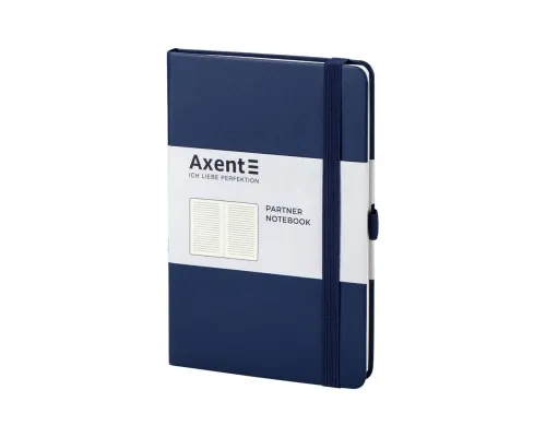 Книга записная Axent Partner 125х195 мм в линейку 96 листов Синяя (8308-02-A)