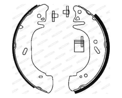 Тормозные колодки FERODO FSB618