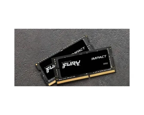 Модуль пам'яті для ноутбука SoDIMM DDR4 32GB (2x16GB) 3200 MHz Impact Kingston Fury (ex.HyperX) (KF432S20IBK2/32)