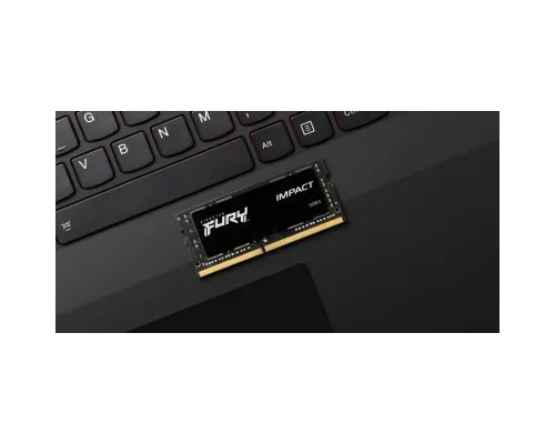 Модуль пам'яті для ноутбука SoDIMM DDR4 32GB (2x16GB) 3200 MHz Impact Kingston Fury (ex.HyperX) (KF432S20IBK2/32)