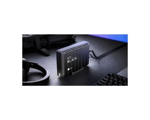 Зовнішній жорсткий диск 3.5 8TB BLACK D10 Game Drive WD (WDBA3P0080HBK-EESN)