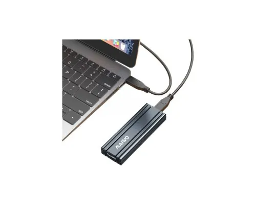 Карман внешний Maiwo M.2 SSD NVMe (PCIe) — USB 3.1 Type-C (K1686P space grey)