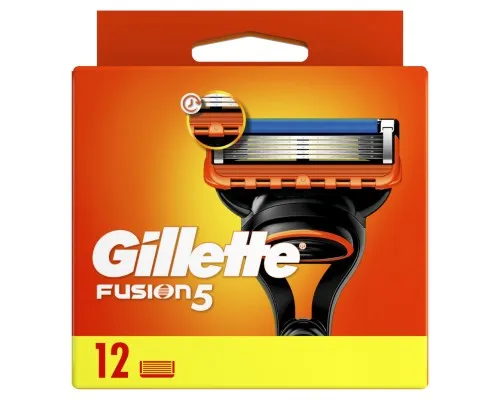 Змінні касети Gillette Fusion5 12 шт. (7702018441075)