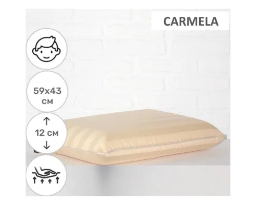 Подушка MirSon ортопедична 6044 Noble stripe Carmela Men 59х43х12 (2200003261677)