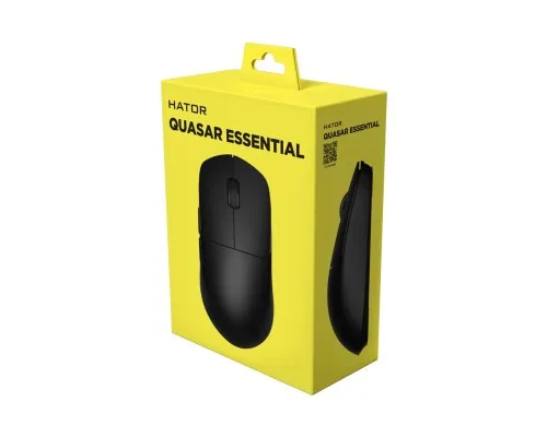 Мышка Hator Quasar Essential USB Yellow (HTM-402)