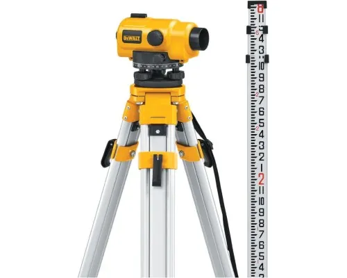 Оптичний нівелір DeWALT 26-кратний, 1.85 кг, кейс (DW096PK)