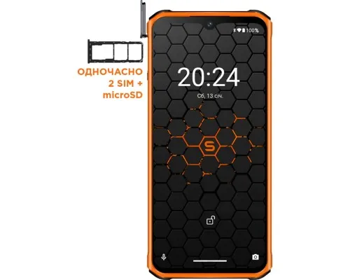 Мобільний телефон Sigma X-treme PQ56 Black Orange (4827798338025)