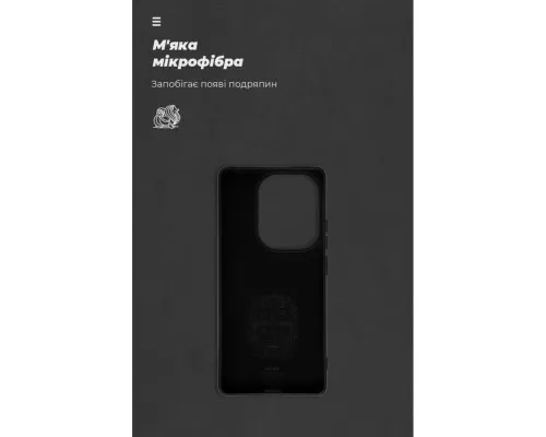 Чохол до мобільного телефона Armorstandart ICON Xiaomi Poco M6 Pro 4G Black (ARM74147)