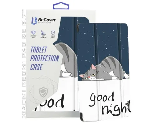 Чехол для планшета BeCover Smart Case Xiaomi Redmi Pad SE 8.7" Good Night (711912)