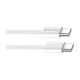 Дата кабель USB-C to USB-C 1.0m 60W 3.0А grey ColorWay (CW-CBPDCC061-GR)
