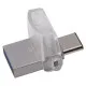 USB флеш накопичувач Kingston 64GB DataTraveler microDuo 3C USB 3.1 (DTDUO3C/64GB)