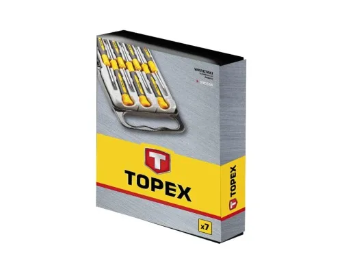 Набір викруток Topex прецизійних, 7 шт. (39D558)
