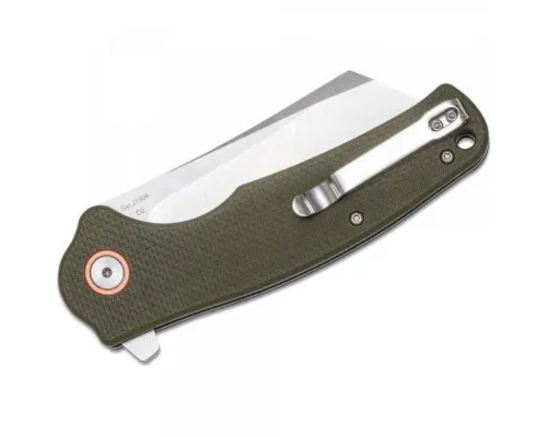 Ніж CJRB Crag G10 Green (J1904-GNF)