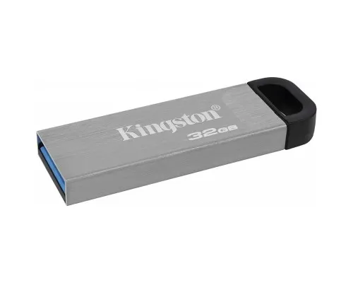 USB флеш накопичувач Kingston 32GB DT Kyson Silver/Black USB 3.2 (DTKN/32GB)